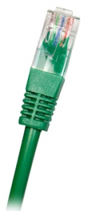 CAT5E UTP RJ45 0.25m GREEN Patch Cable CAT5E-kaapelit