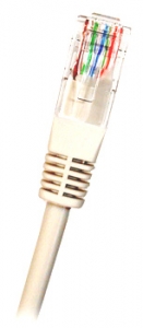 Cat5E UTP RJ45 0.25m WHITE Patch Cable