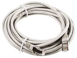 CAT6 F/UTP RJ45 10m GREY Patch Cable Bare Copper 26AWG Latch