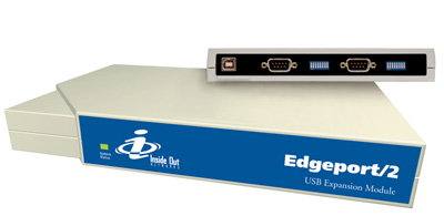 USB-Serial 2x RS-422/485 DB9 301-1000-12 Digi EdgePort USB-serial