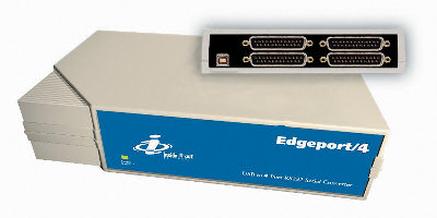 USB-Serial converter 4x DB25 301-1016-01 Digi EdgePort USB-serial