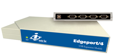 USB-Serial converter 4x DB9 301-1000-04 Digi EdgePort USB-serial