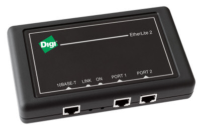 EtherLite 2x RS232 RJ45 70001531 Digi EtherLite