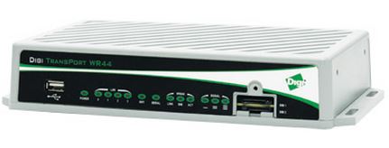TransPort WR44R Rugged HSPA/LTE-router 4x 10/100, 5x VPN, DC-cable