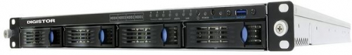 "DIGISTOR NVR 9-channel 360Mbps 19"" 4xSATA, VGA/HDMI" IP-kameratallentimet