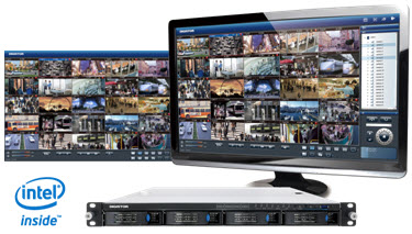 "DIGISTOR NVR 36-channel 360Mbps 19"" 4xSATA, VGA/HDMI" IP-kameratallentimet