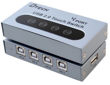 DTECH USB 2.0 Sharing device 4-port USB-tuotteet