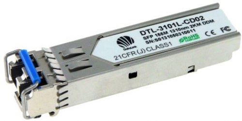 SFP 100Base-FX MM 2km, 1310nm Multimode, 155M, LC, DDM SFP-modulit 100BaseFX