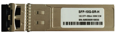 SFP+ 10GBase-SR SM 300m, 850nm Singlemode, LC, DDM, HP BladeSystem