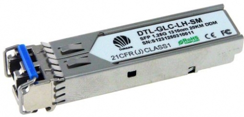 SFP 1000Base-LX SM 20km, 1310nm Singlemode, 1.25G, LC, DOM, Cisco Compatible SFP