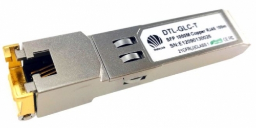 SFP 1000Base-TX Copper RJ-45 100m, -40...+85C, Cisco Compatible