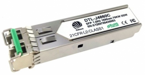 SFP 1000Base-LH SM 70km, 1550nm Singlemode, 1.25G, LC, DDM, HP Compatible