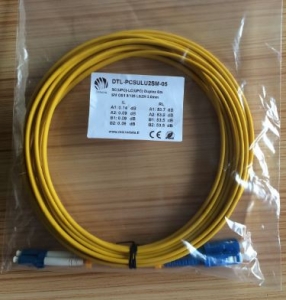 SC/LC/SM 9/125 OS1 5m Duplex-kuitukaapeli LSZH UPC/UPC