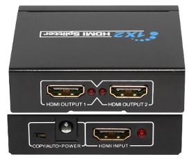 HDMI 1.4 splitter 1x2, EDID, 4k HDMI-jakajat