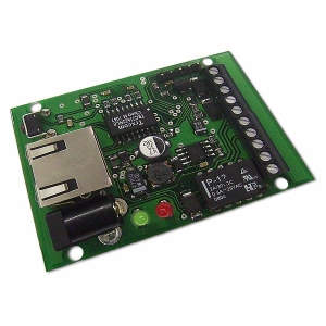 IQSocket Ethernet IP-sensor PCB 2x Temp, 1x AD, 1x DI, 1x DO Verkkovirran hallin