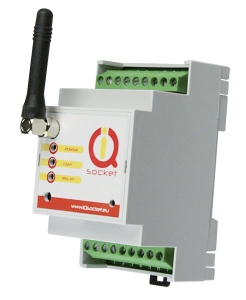 IQSocket GSM-sõhk÷pistorasia DIN 2x vaihe + DIDO