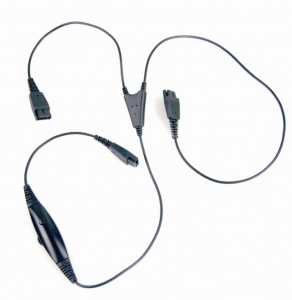Mairdi Training Y-cable QD Volume Control VoIP-kuulokemikrofonit