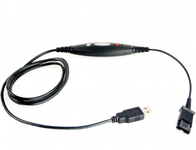 Mairdi Connecting Cord USB VoIP-kuulokemikrofonit