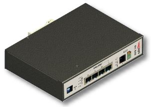 VDSL2 bridge 100/100M 30a, DIN LAN: 4x 10/100