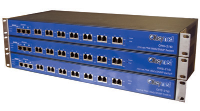 "HomePNA switch 14-port 19"" Web/SNMP/QoS/VLAN" VDSL/HomePNA-tuotteet