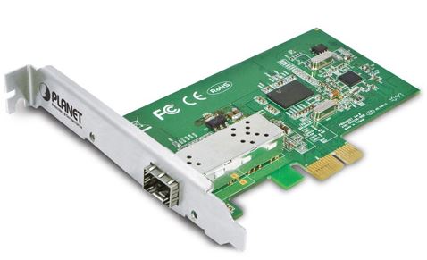 PCI-E Gigabit Ethernet SFP Fiber Optic