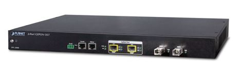 2-Port GEPON OLT, 2x 1000Base-X SFP GEPON-kuitutekniikka