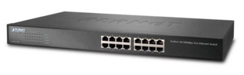 "16x 10/100BaseT Switch 19"" Ethernet" Kytkimet ilman hallintaa