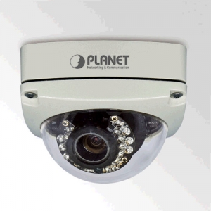 IP-cam 2.0M Dome IR15m PoE IP66 2.7-9mm H.264 Vandal IP-ulkokamerat