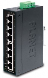 8x 10/100/1000 Managed -10...+60C Industrial Switch, IP30 Teollisuus-Ethernet