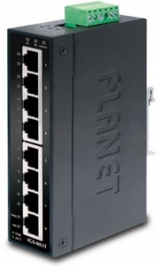 8x 10/100/1000, -40...+75C Industrial Switch, IP30 Teollisuus-Ethernet