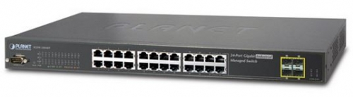 24xgiga+4x Giga TP/SFP, -40...+75C Industrial Switch, IP30