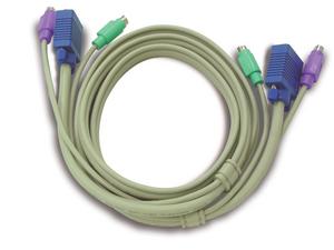 KVM 3m cable for KVM-201/401 KVM-kytkimet ja -kaapelit