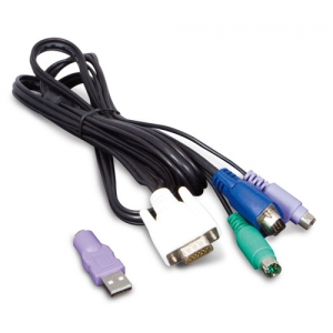 KVM 1.8m cable for IKVM/DKVM KVM-kytkimet ja -kaapelit