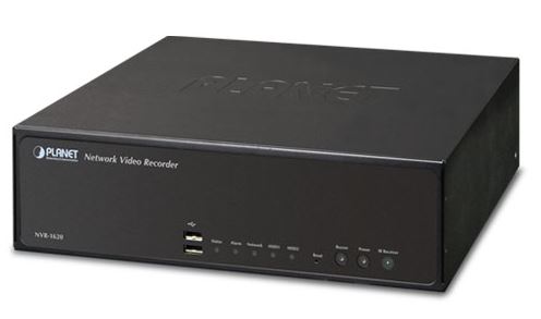 Network Video Recorder 16-cams HDMI/VGA 5 Megapixel-resolution, 2x SATA, ONVIF I