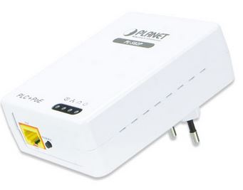 Powerline Adapter 200M PoE HomePlug AV, 802.3af 15.4W HomePlug/Powerline
