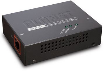 PoE IEEE802.3af Repeater 10/100 (PoE/Ethernet-Extender) PoE-injektorit ja splitt