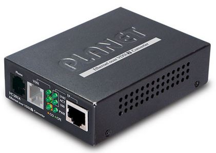VDSL2 Converter 100Mbit/s VDSL(RJ-11)+POTS+10/100BaseT