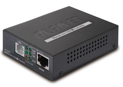 VDSL2 Converter 100Mbit/s VDSL(RJ-11)+10/100BaseT