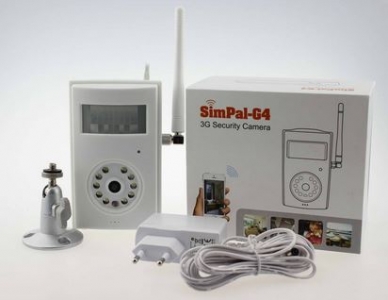 SimPal G4 3G-valvontakamera, 5M (HD) WiFi, IR, PIR, Temperature Sensor