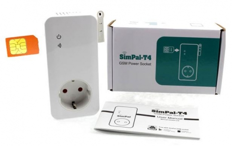 SimPal T4 GSM-pistorasia Verkkovirran hallinta