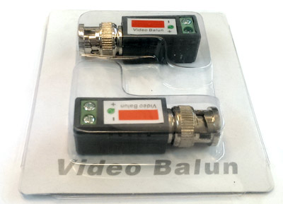 SECTEC 1ch Video Balloon UTP 400m (2x kit) CCTV-kaapelointi ja virransy