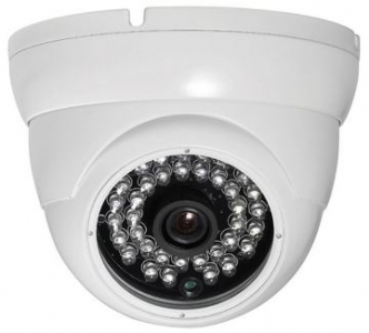 "SECTEC IR 20m Vandal Dome 1/3"" CMOS, 3.6mm, 850tvl, IR CUT" Analoginen kamerav