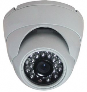 "SECTEC IR 20m Dome 1/3"" CMOS, 3.6mm, 600tvl, IR CUT" Analoginen kameravalvonta