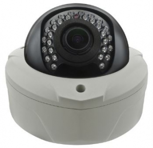 "SECTEC HD-SDI Indoor Dome IR 30m 1/3"" Sony CMOS, 2.8-12mm 1080p" SDI HD-kamera