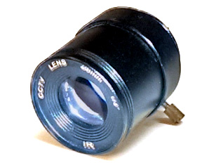 "SECTEC CS lens 25mm 1/2"" F1.6, 20deg, Fixed iris" CCTV optiikat