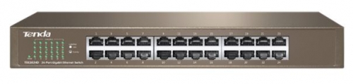 "24x10/100/1000 Switch unmanaged 11"" Metal Case, 19"" brackets"