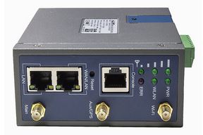 WLINK R210 LTE 100/50M router Dual SIM MIMO, 2xLAN, WiFi, GPS, IPSec, 3x I/O, DI