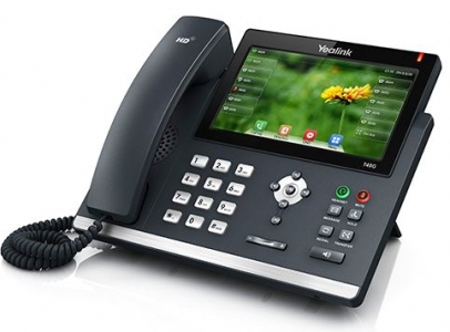 "Yealink Ultra elegant IP Phone 7"" Color Gigabit wo PSU, 6x Accounts, PoE" VoIP
