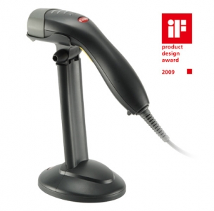 ZEBEX Hand Laser Scanner USB Black, 500 scan/s